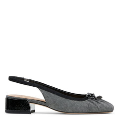 DARAH | Donald Pliner Women Shoes Black Canvas