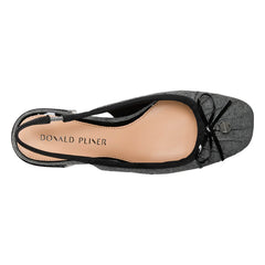 DARAH | Donald Pliner Women Shoes Black Canvas