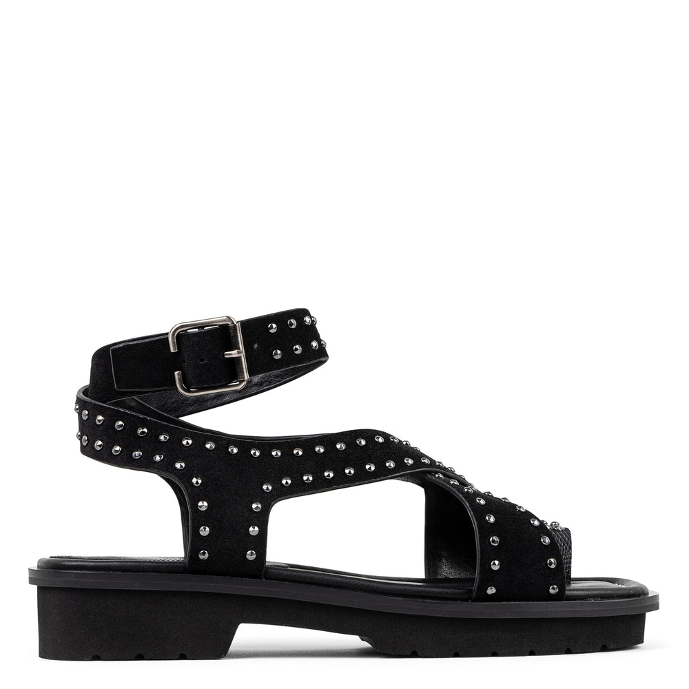 THALITA | Donald Pliner Women Shoes Black Suede