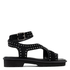 THALITA | Donald Pliner Women Shoes Black Suede