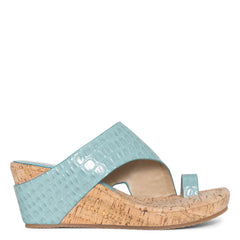 GYER | Donald Pliner Women Shoes Denim Croco