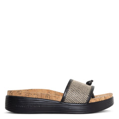 FARRAH | Donald Pliner Women Shoes Black Canvas