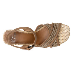 JOEL | Donald Pliner Women Shoes Tobacco Raffia