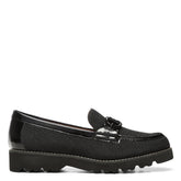 LOAFER W LUG | Donald Pliner Women Shoes Black
