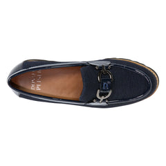 LOAFER W LUG | Donald Pliner Women Shoes Navy
