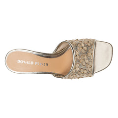 RIKKI | Donald Pliner Women Shoes Platino Floral