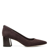SUZETTE | Donald Pliner Women Shoes Dark Brown Suede