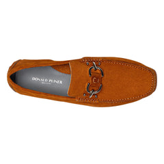DACIO DRIVER | Donald Pliner Men Shoes Brick Perf Suede