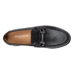 EVANSTON | Donald Pliner Men Shoes Black Pebbled Calf