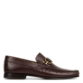 DACIO | Donald Pliner Men Shoes Dark Brown Lizard Print