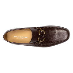 DACIO | Donald Pliner Men Shoes Dark Brown Lizard Print