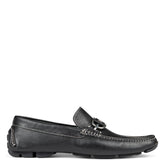 DACIO DRIVER | Donald Pliner Men Shoes Black Tumbled Leather