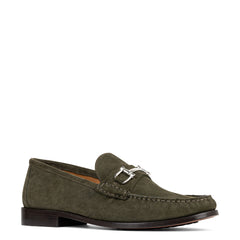 EVANSTON | Donald Pliner Men Shoes Military Green Suede
