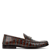 EVANSTON | Donald Pliner Men Shoes Mahogany Crocco