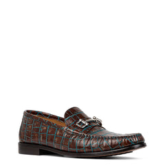 EVANSTON | Donald Pliner Men Shoes Mahogany Crocco