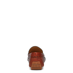 DACIO DRIVER | Donald Pliner Men Shoes Cognac Snake