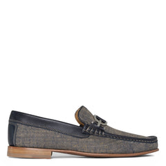 DACIO | Donald Pliner Men Shoes Navy Canvas
