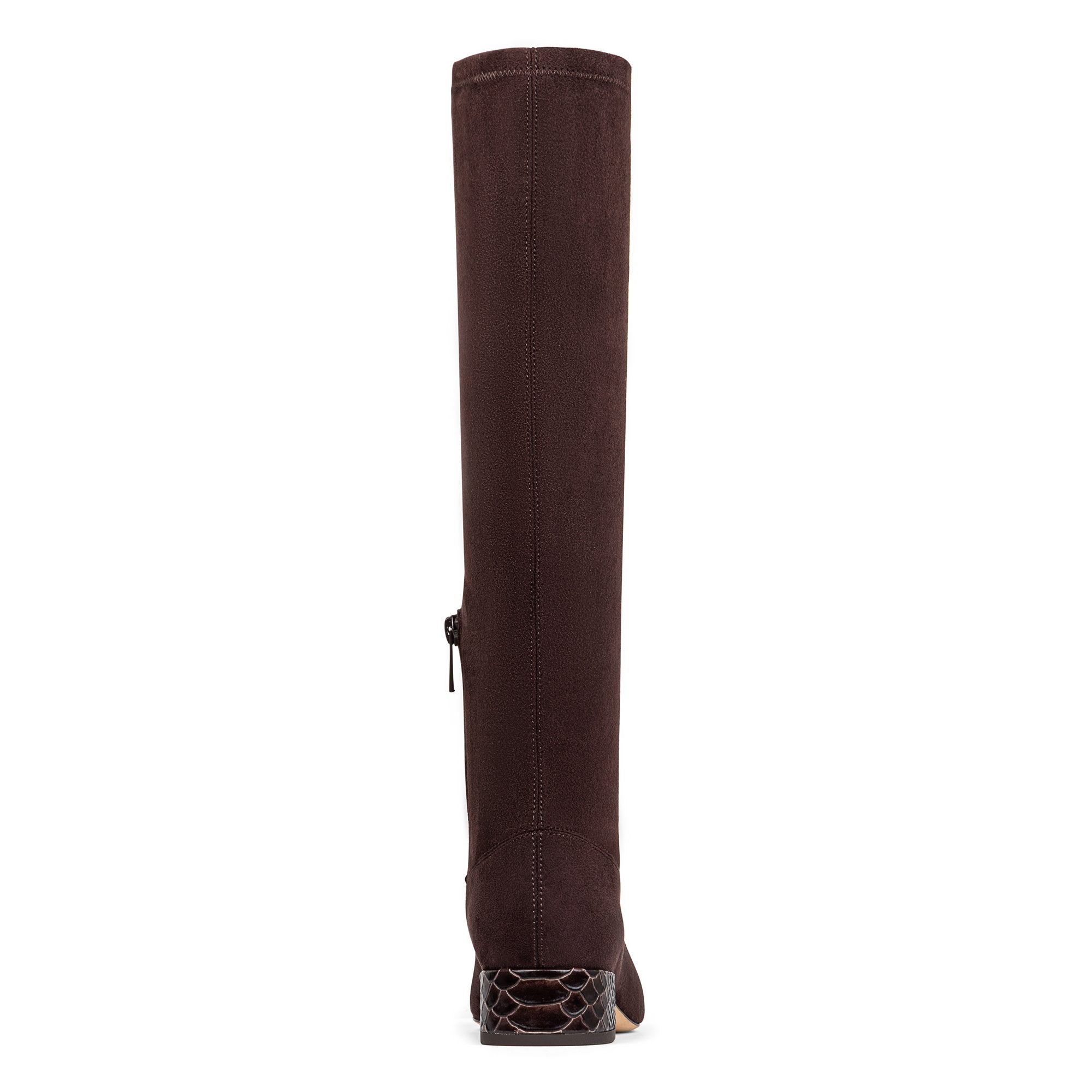 DOLORES KNEE-HIGH | Donald Pliner Women Shoes Dark Brown Suede