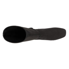 DOLORES KNEE-HIGH | Donald Pliner Women Shoes Black Crepe
