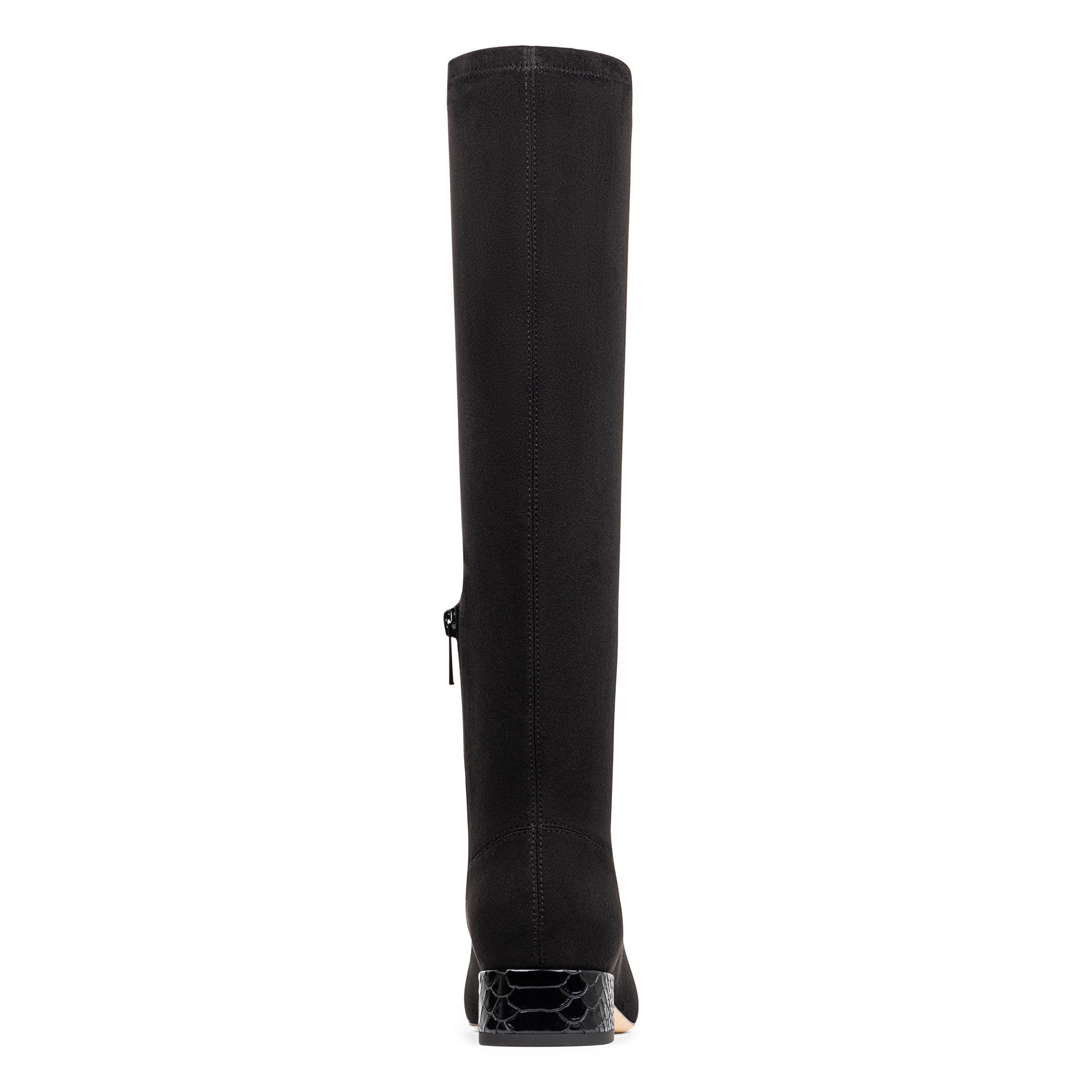 DOLORES KNEE-HIGH | Donald Pliner Women Shoes Black Suede