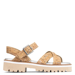 PYPER | Donald Pliner Women Shoes Natural Silver Cork