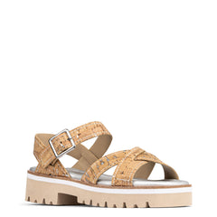 PYPER | Donald Pliner Women Shoes Natural Silver Cork