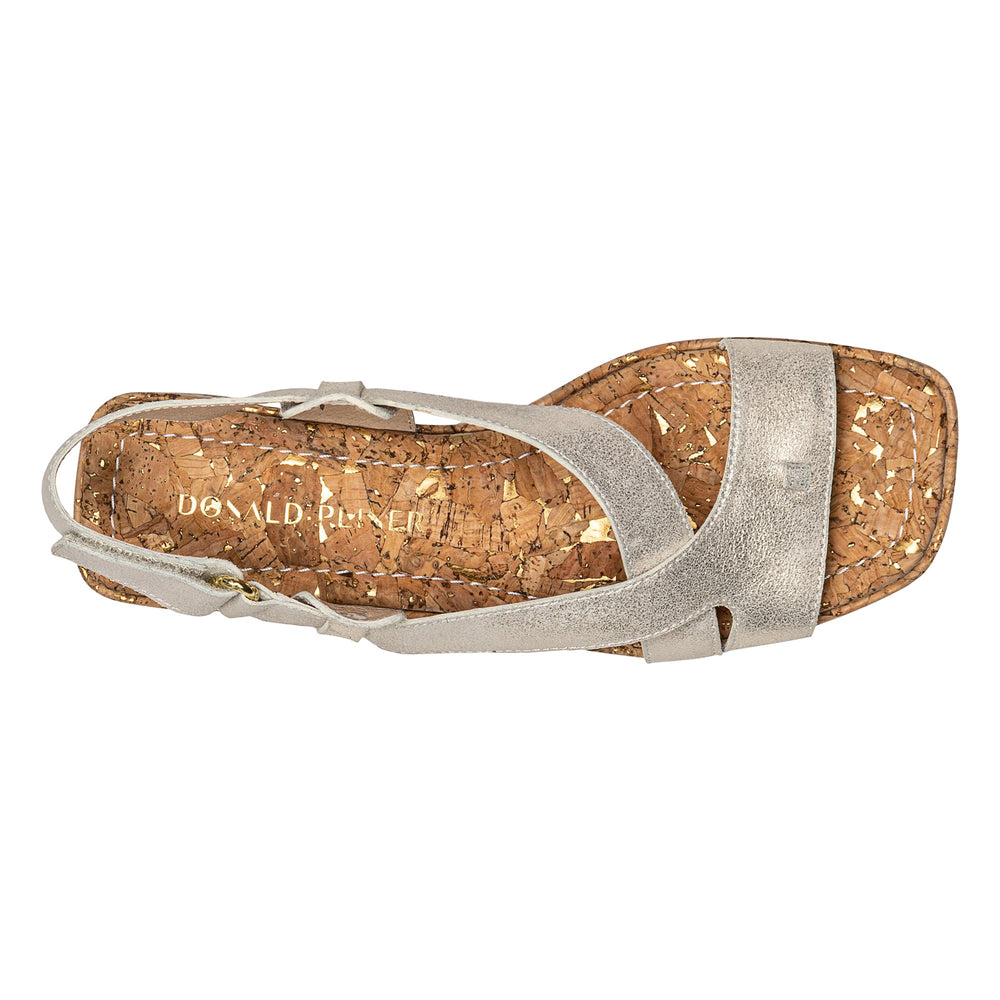 ROMIN | Donald Pliner Women Shoes Platino