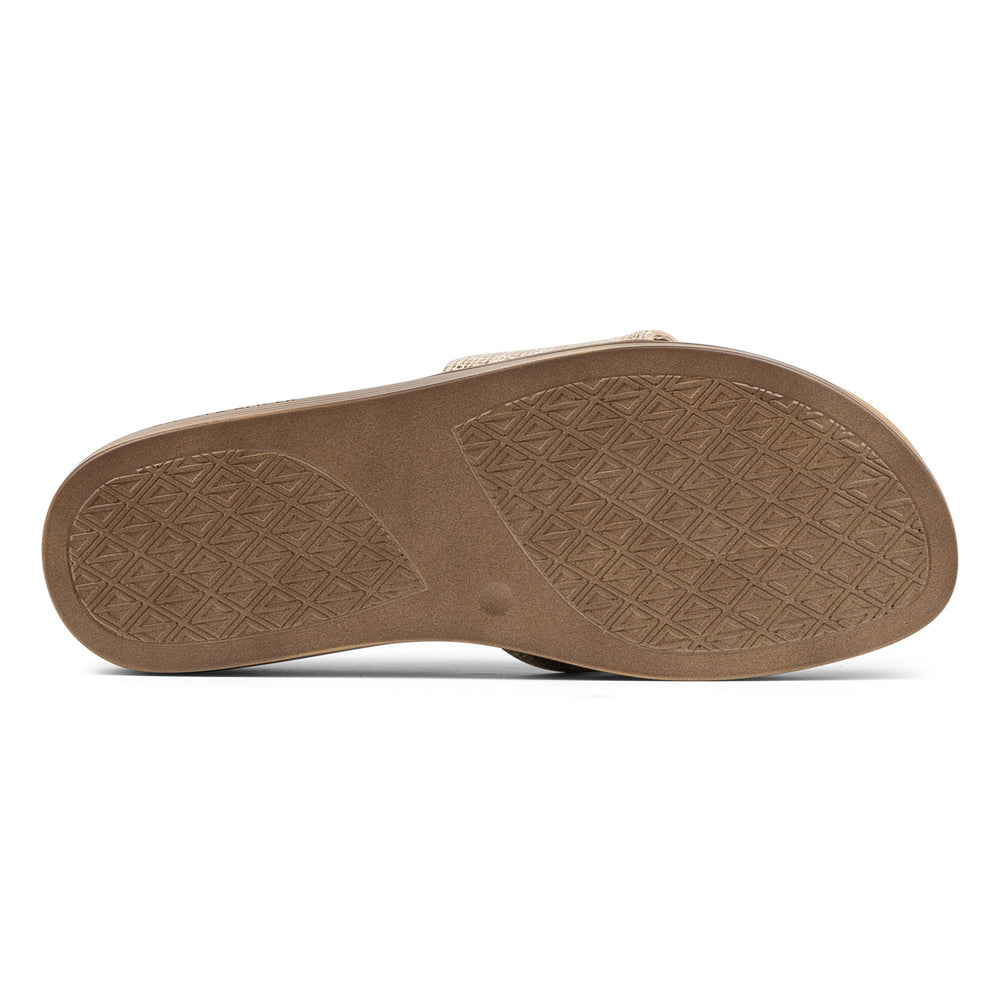 FIFI | Donald Pliner Women Shoes Camel Metallic