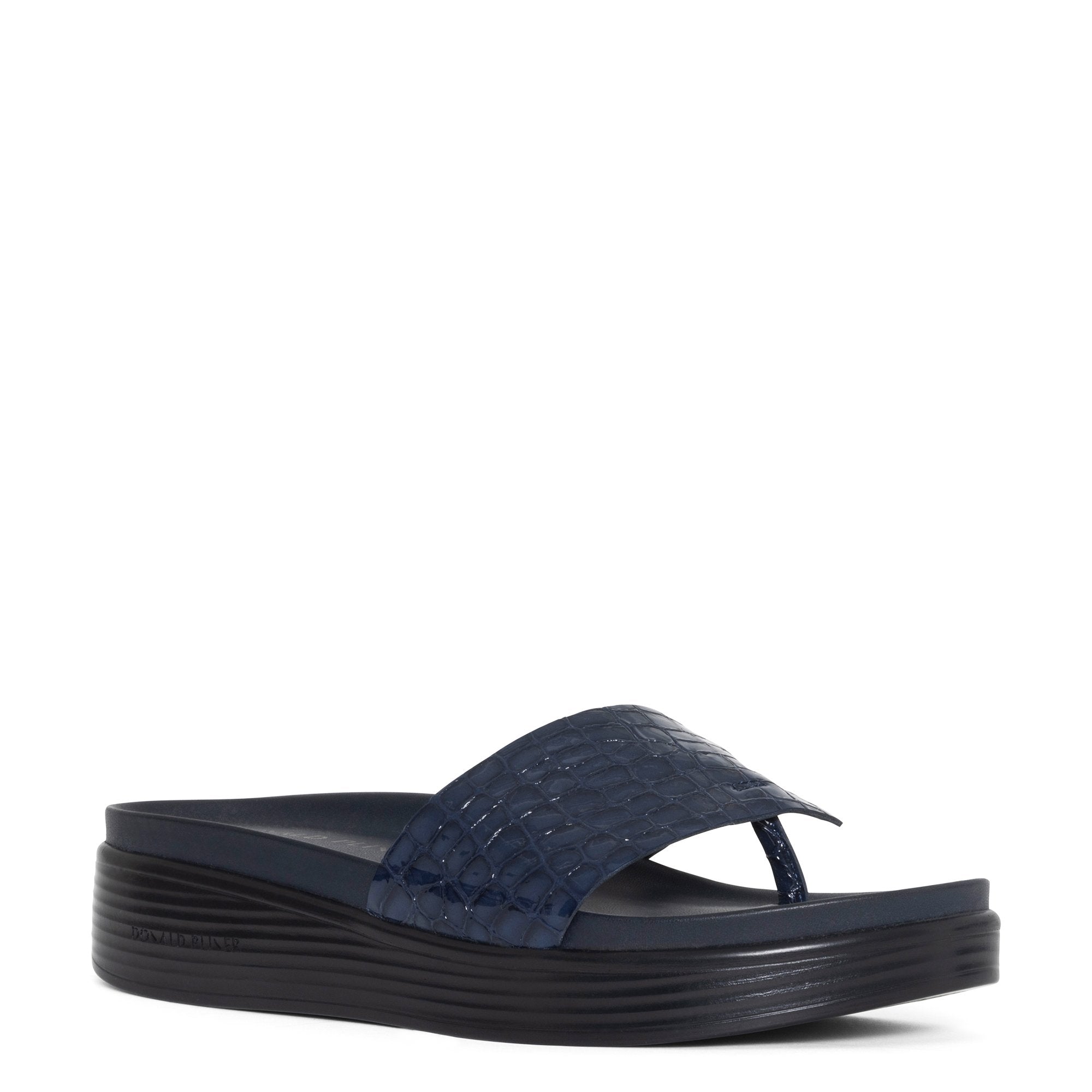 FIFI | Donald Pliner Women Shoes Navy Croco