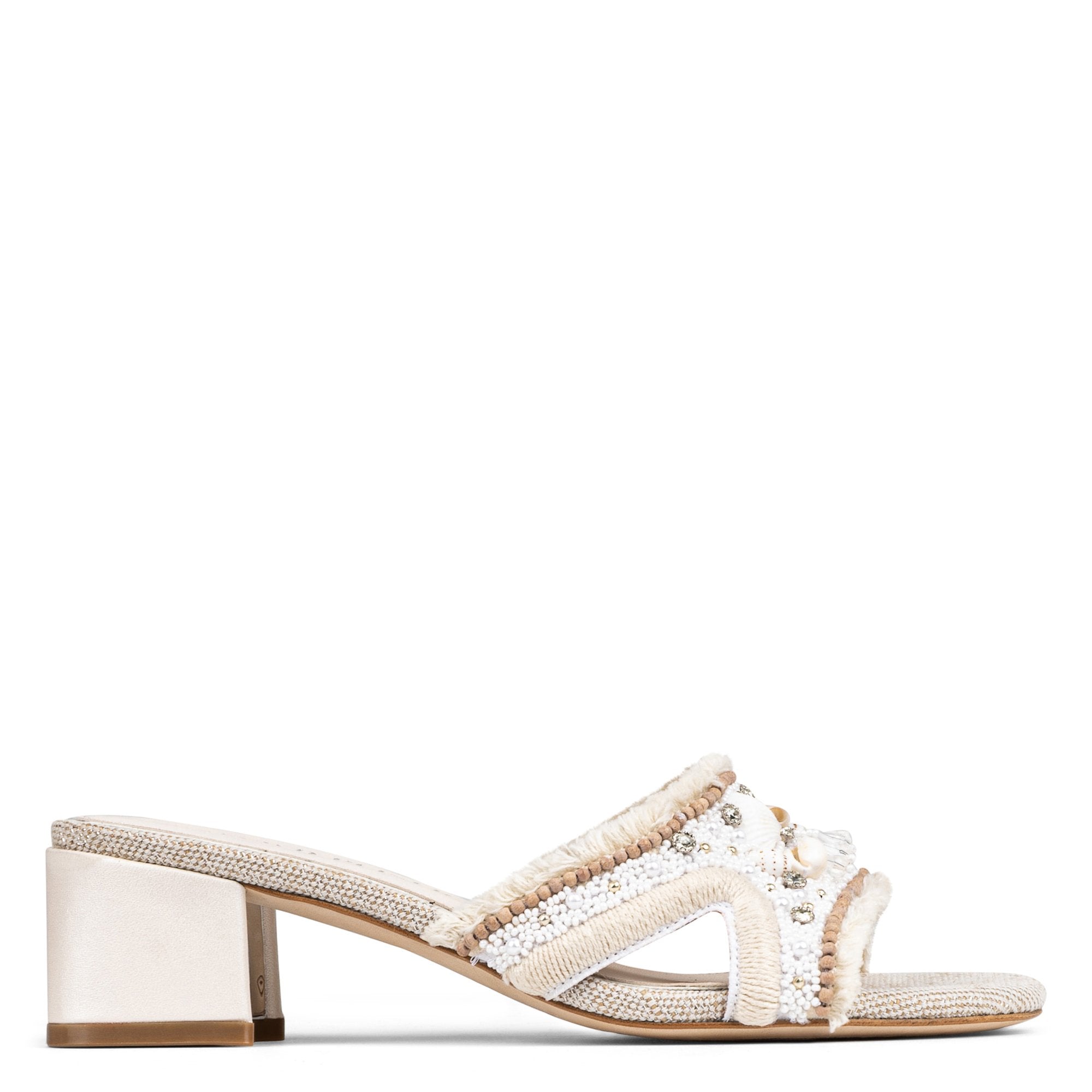 KAYLAN | Donald Pliner Women Shoes Natural Beaded