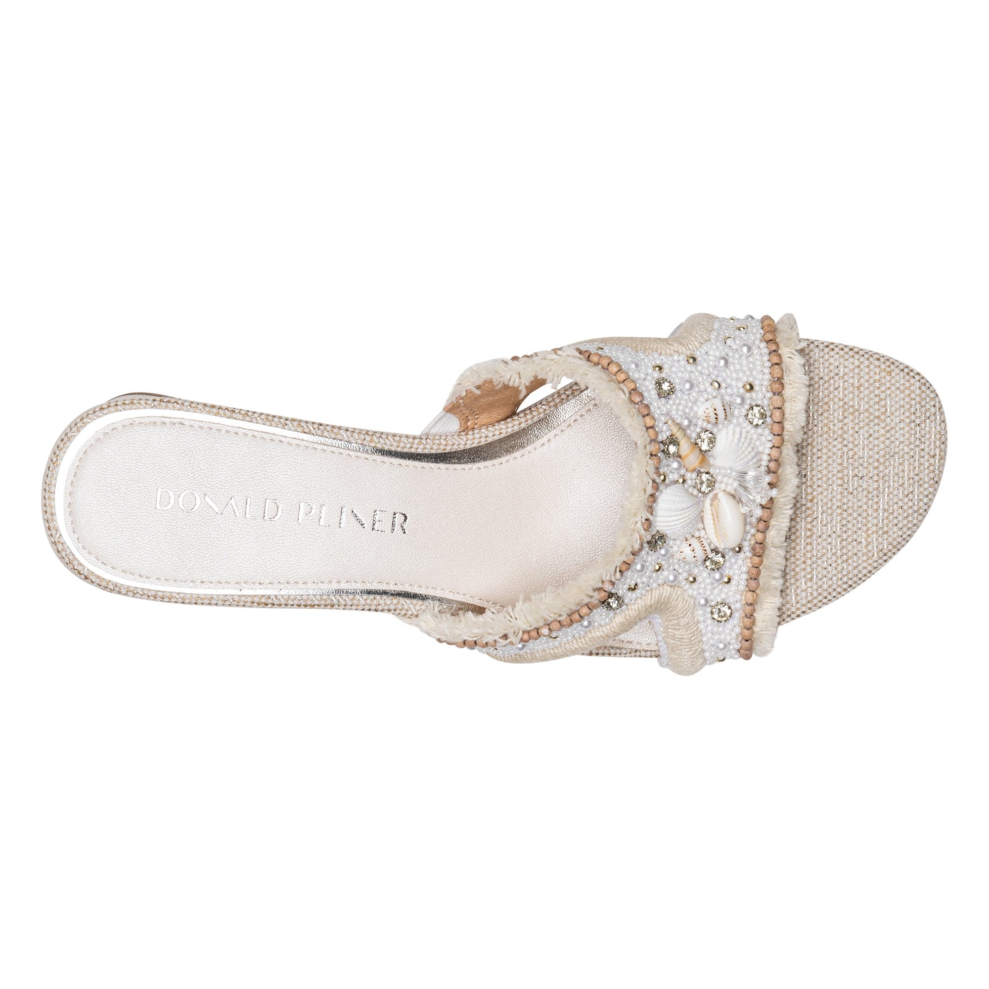 KAYLAN | Donald Pliner Women Shoes Natural Beaded