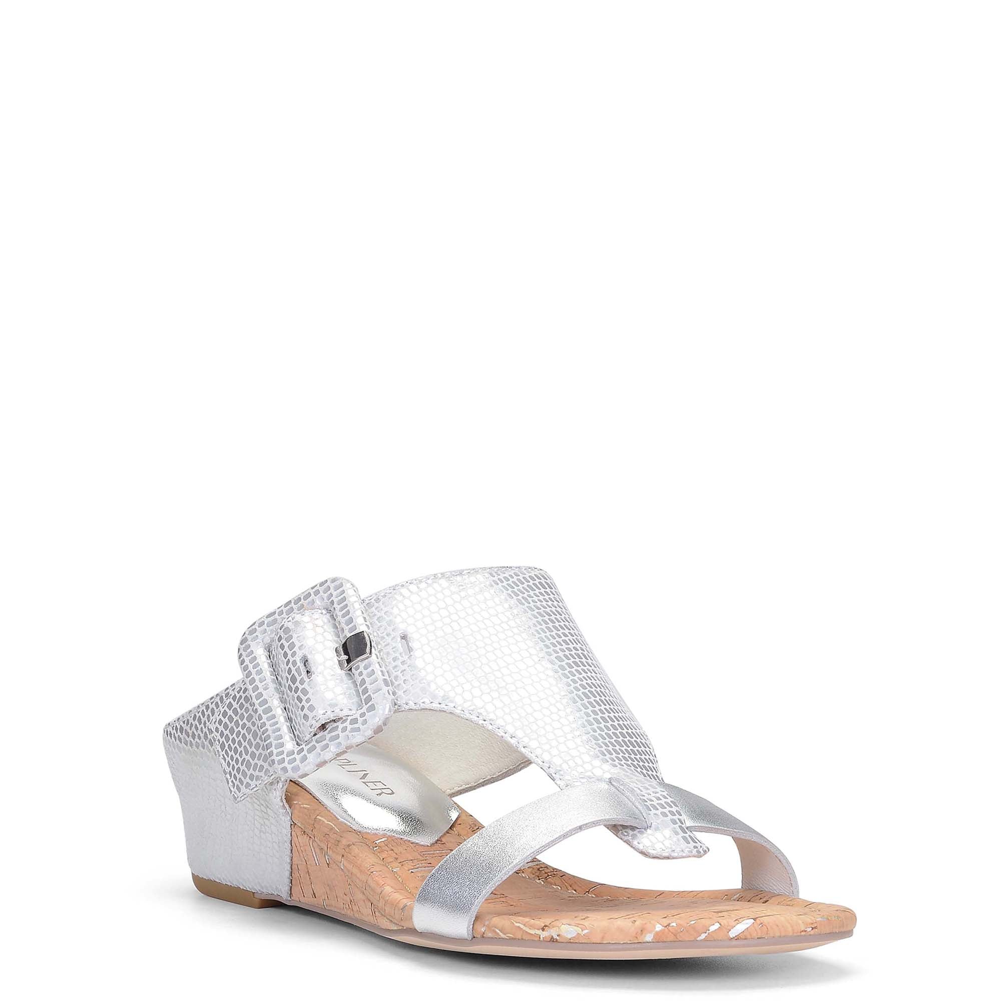 OFELIA | Donald Pliner Women Shoes Silver Cork