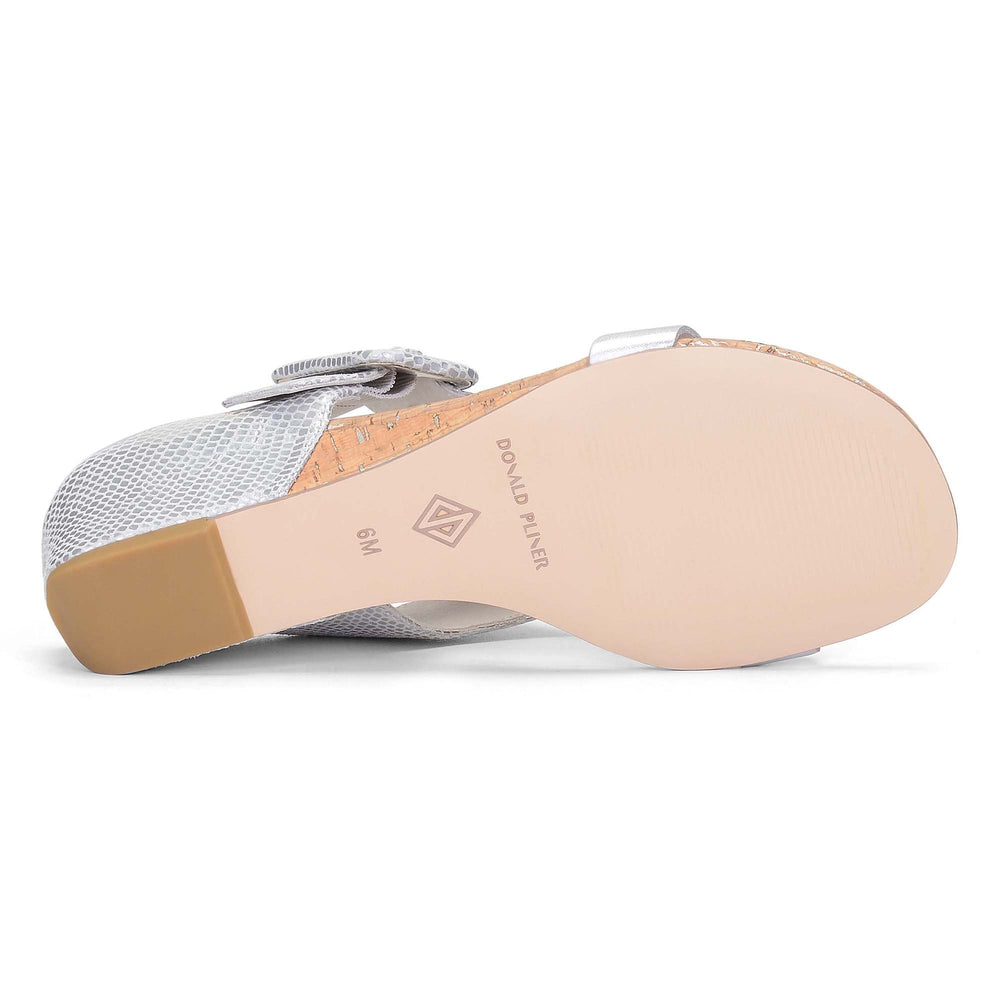 OFELIA | Donald Pliner Women Shoes Silver Cork