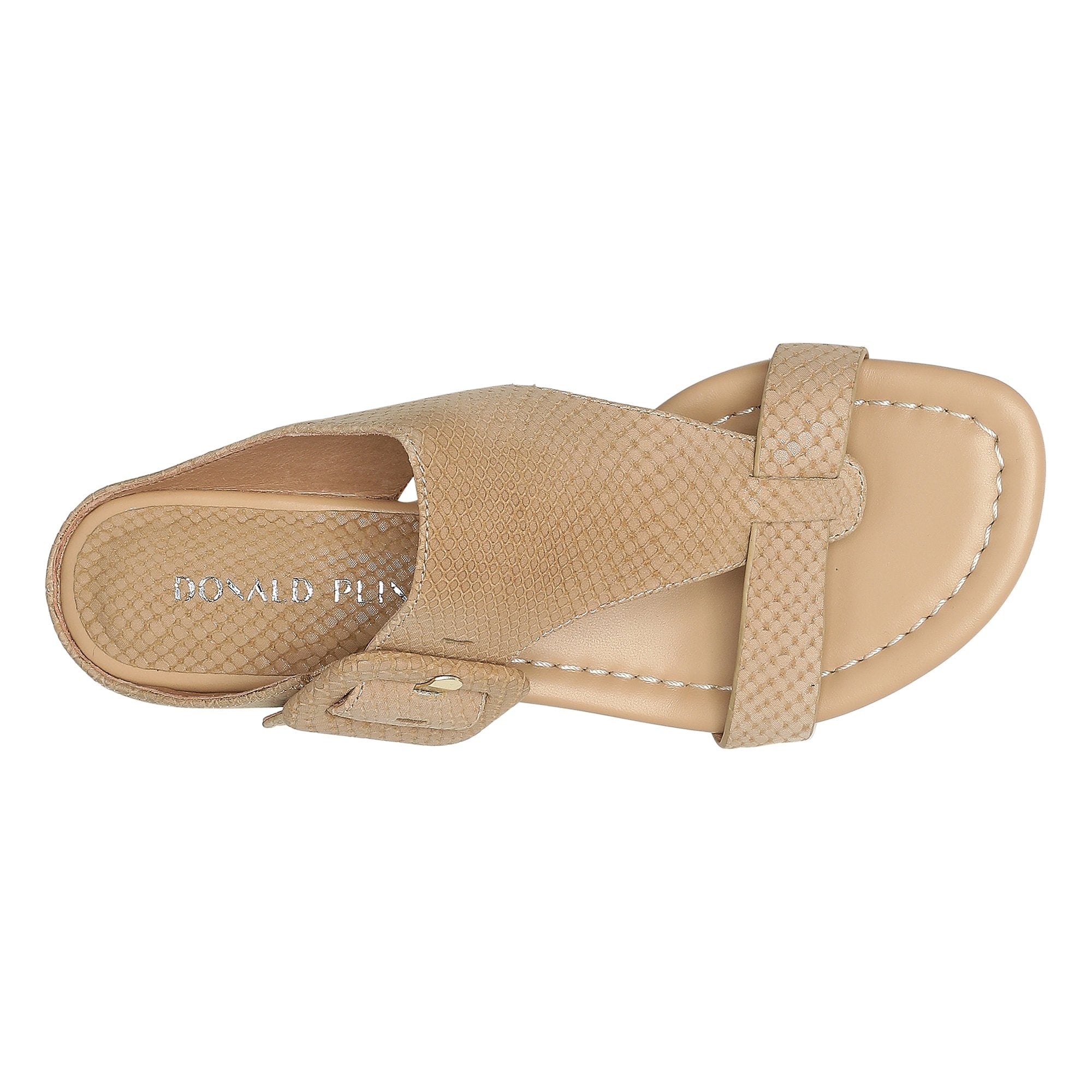 OFELIA | Donald Pliner Women Shoes Sand Metallic Snake