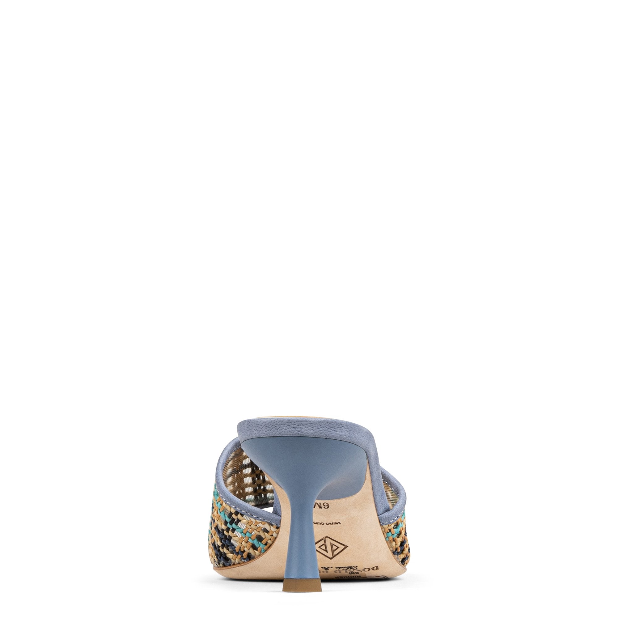 RIKKI | Donald Pliner Women Shoes Navy Multi Raffia