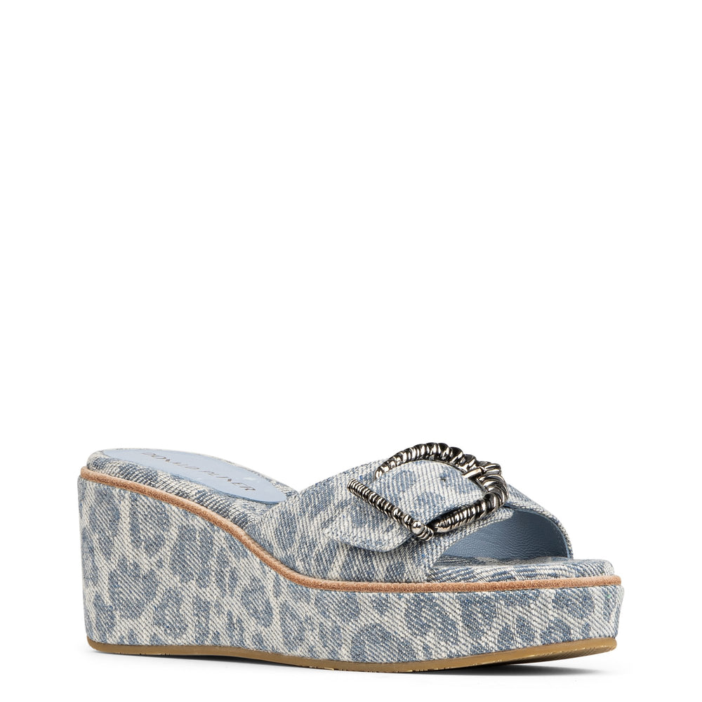ALFEE | Donald Pliner Women Shoes Denim Leopard