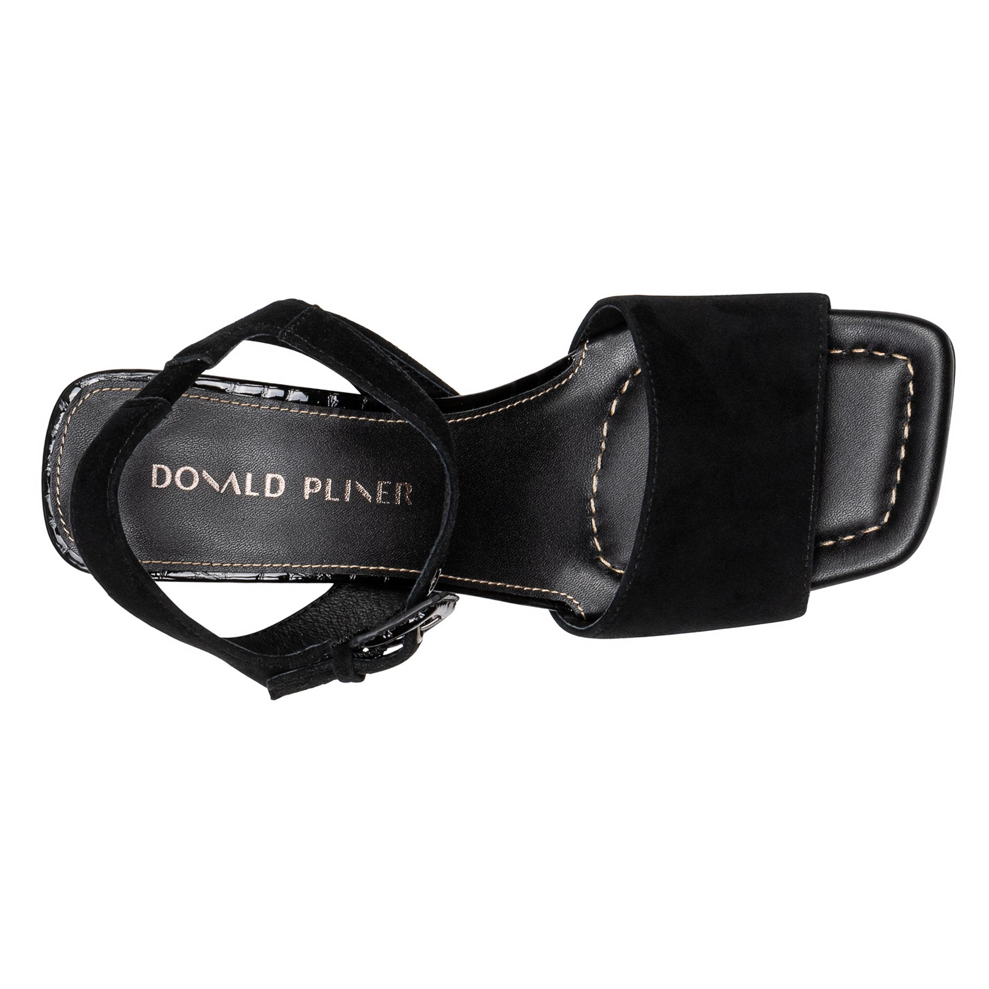 AARO | Donald Pliner Women Shoes Black Suede
