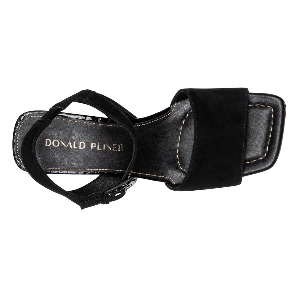 AARO | Donald Pliner Women Shoes Black Suede
