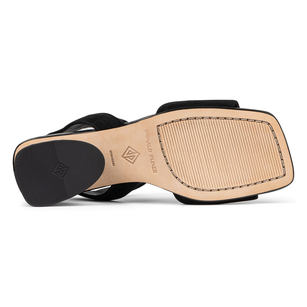 AARO | Donald Pliner Women Shoes Black Suede