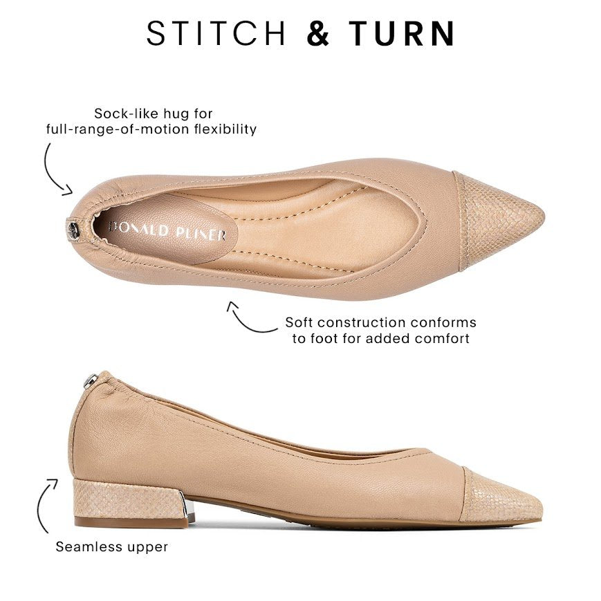 LADONNA | Donald Pliner Women Shoes Black Camel