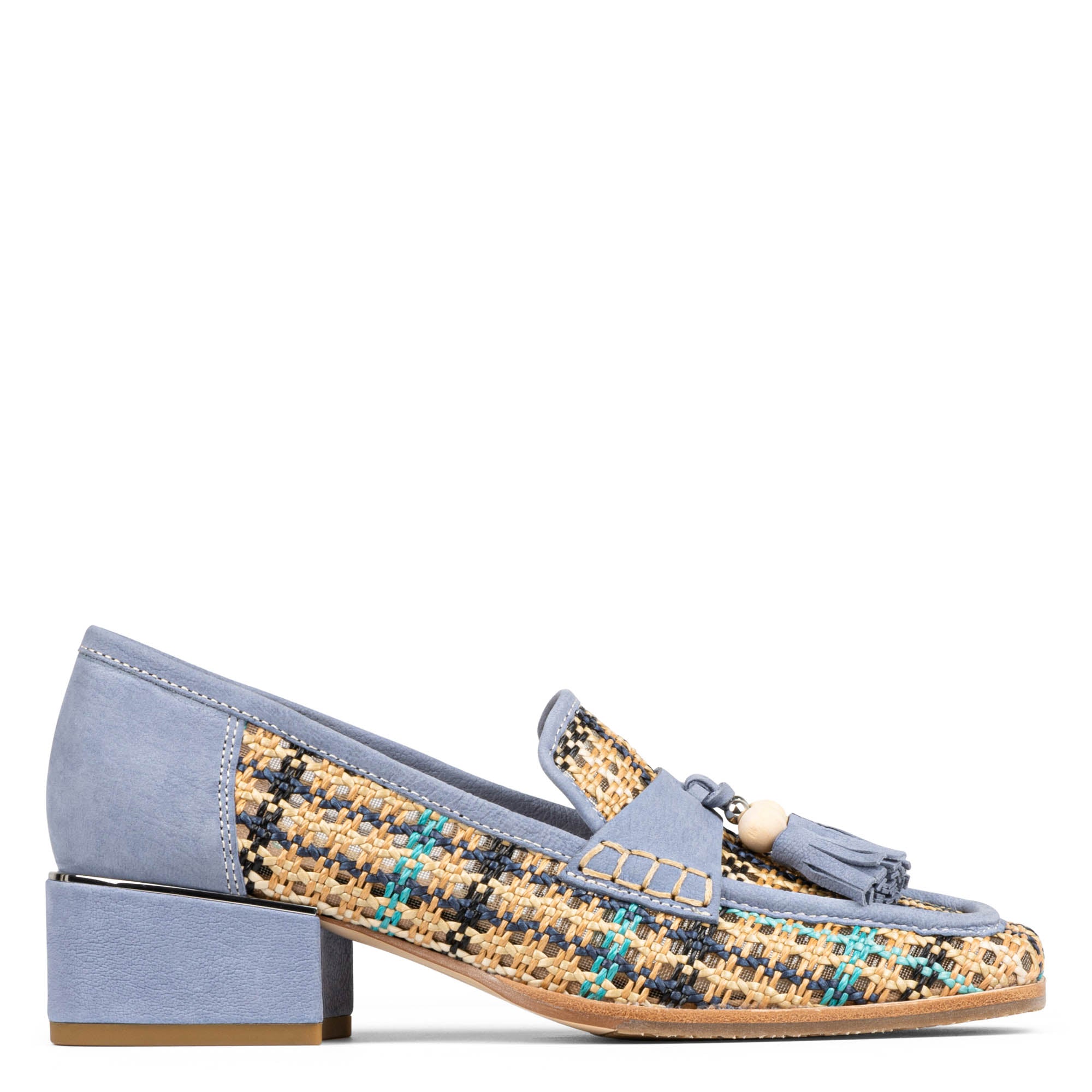 ARROYO | Donald Pliner Women Shoes Navy Multi Raffia