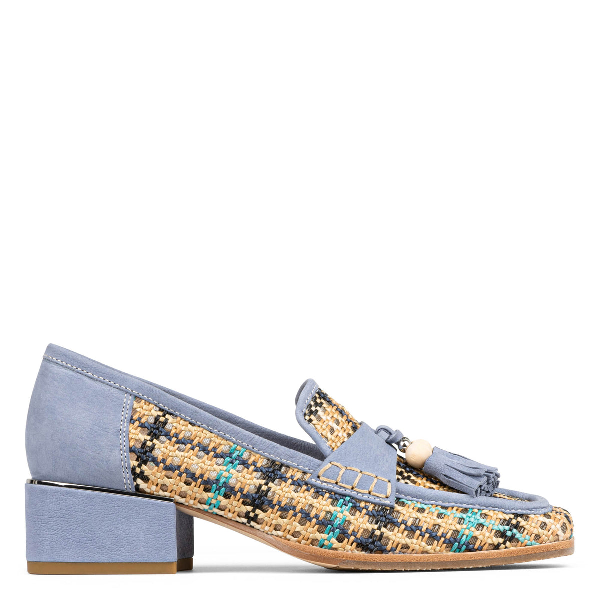 ARROYO | Donald Pliner Women Shoes Navy Multi Raffia