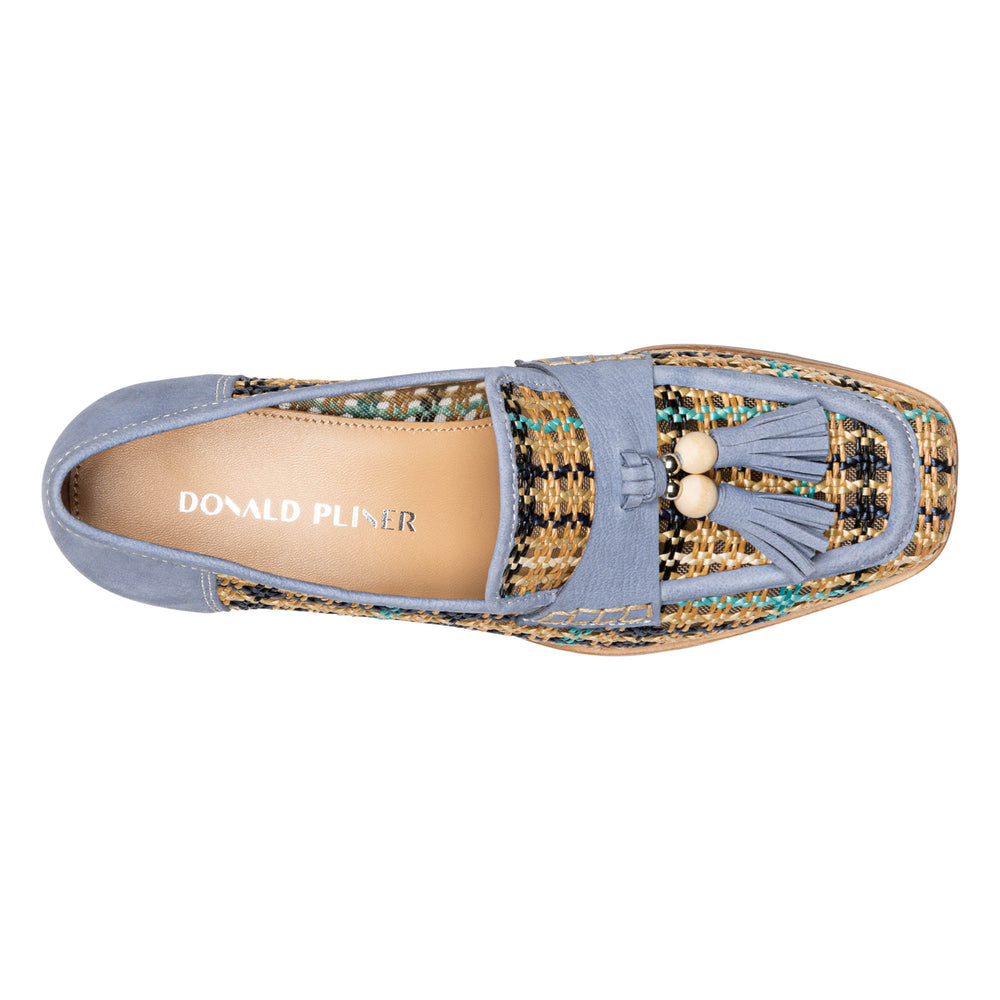 ARROYO | Donald Pliner Women Shoes Navy Multi Raffia