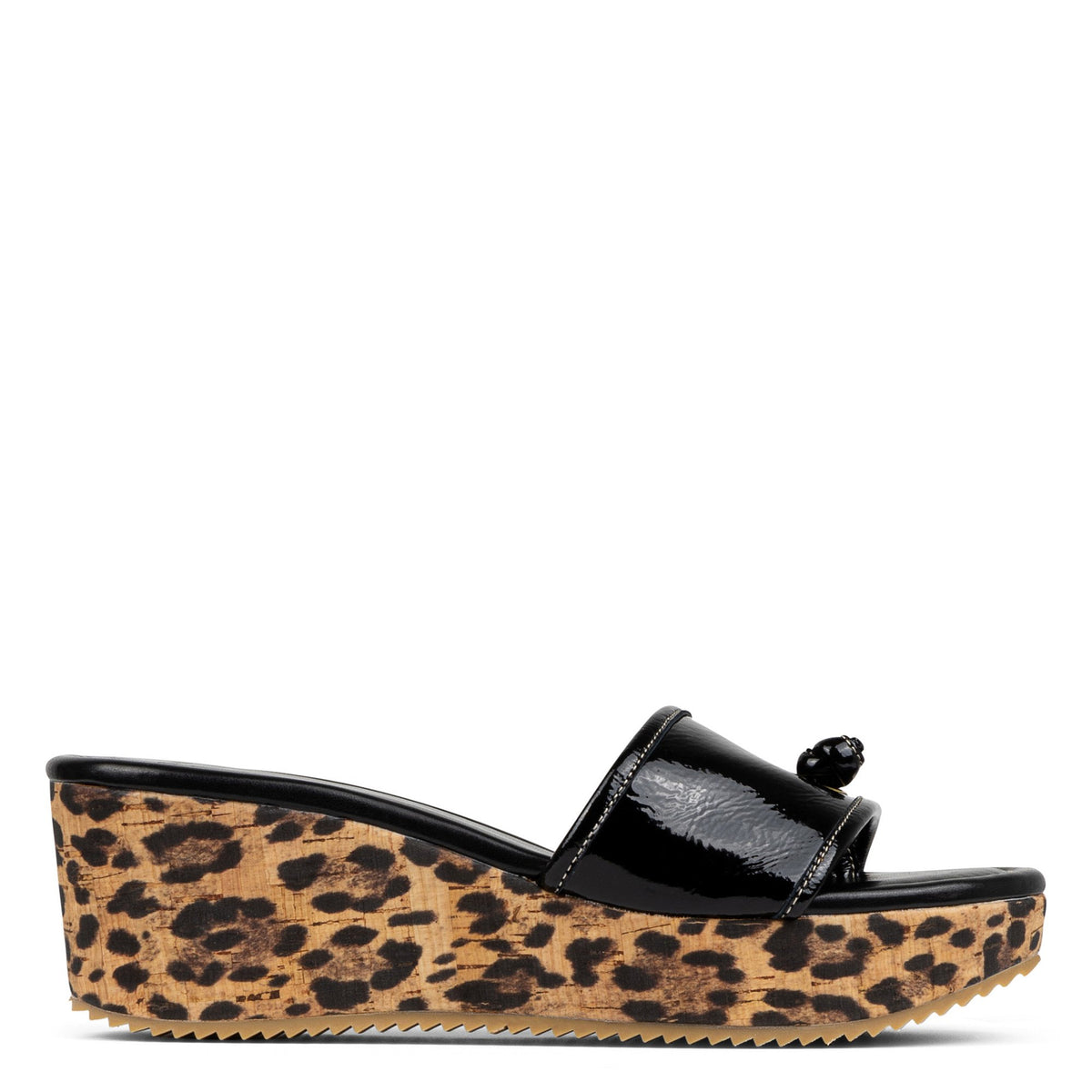 SILLI | Donald Pliner Women Shoes Black Leopard