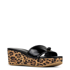 SILLI | Donald Pliner Women Shoes Black Leopard