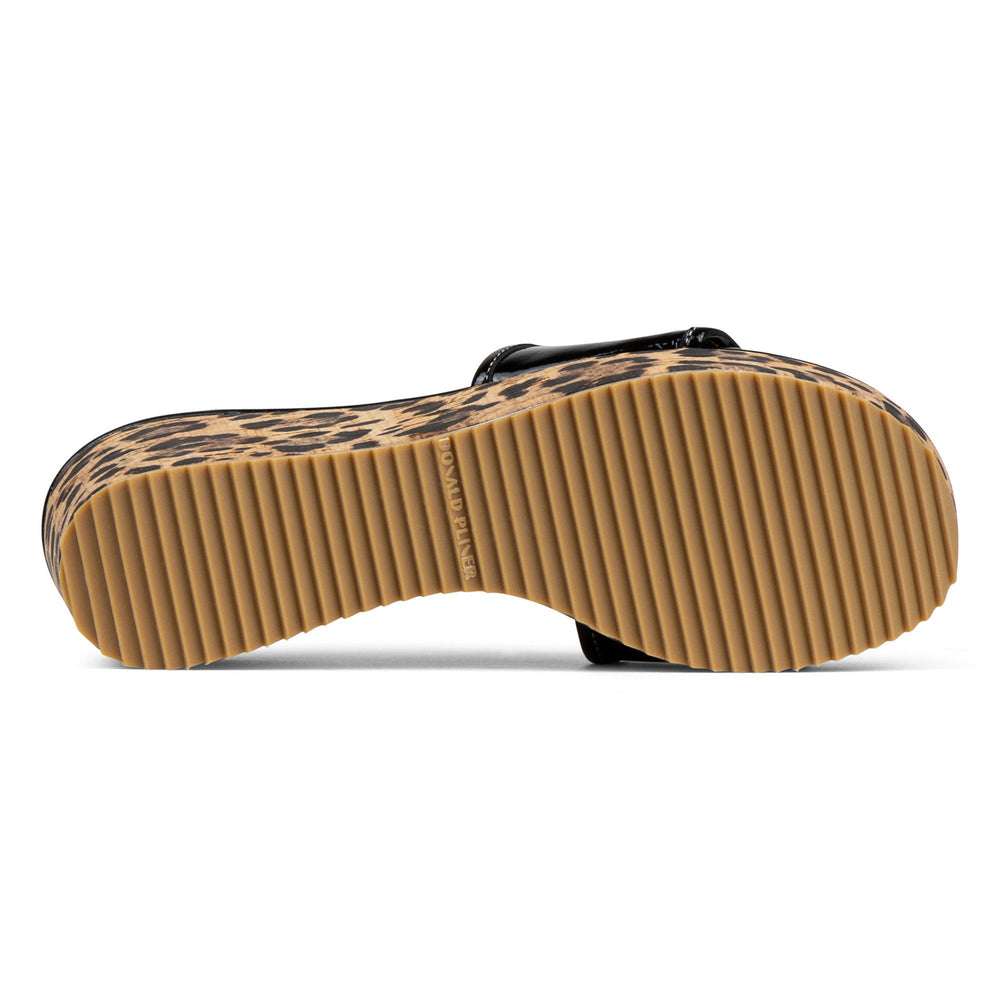 SILLI | Donald Pliner Women Shoes Black Leopard