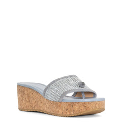 SILLI | Donald Pliner Women Shoes Denim Cork
