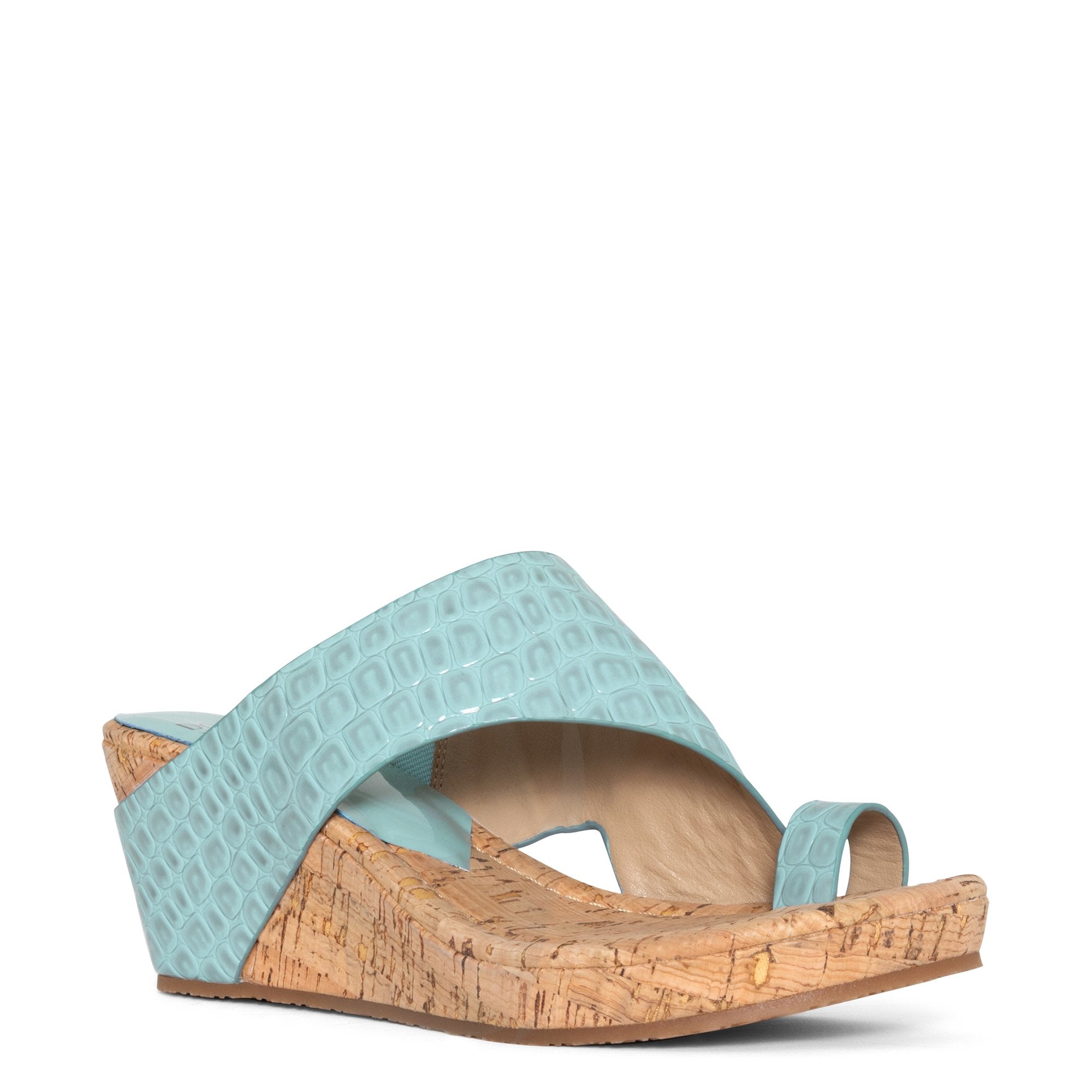 GYER | Donald Pliner Women Shoes Denim Croco