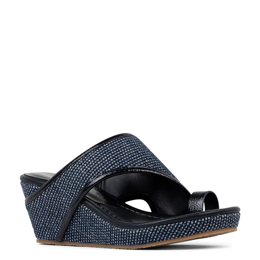GYER | Donald Pliner Women Shoes Navy Denim