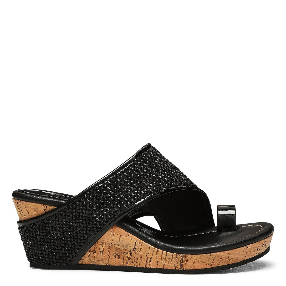 GYER | Donald Pliner Women Shoes Black Raffia